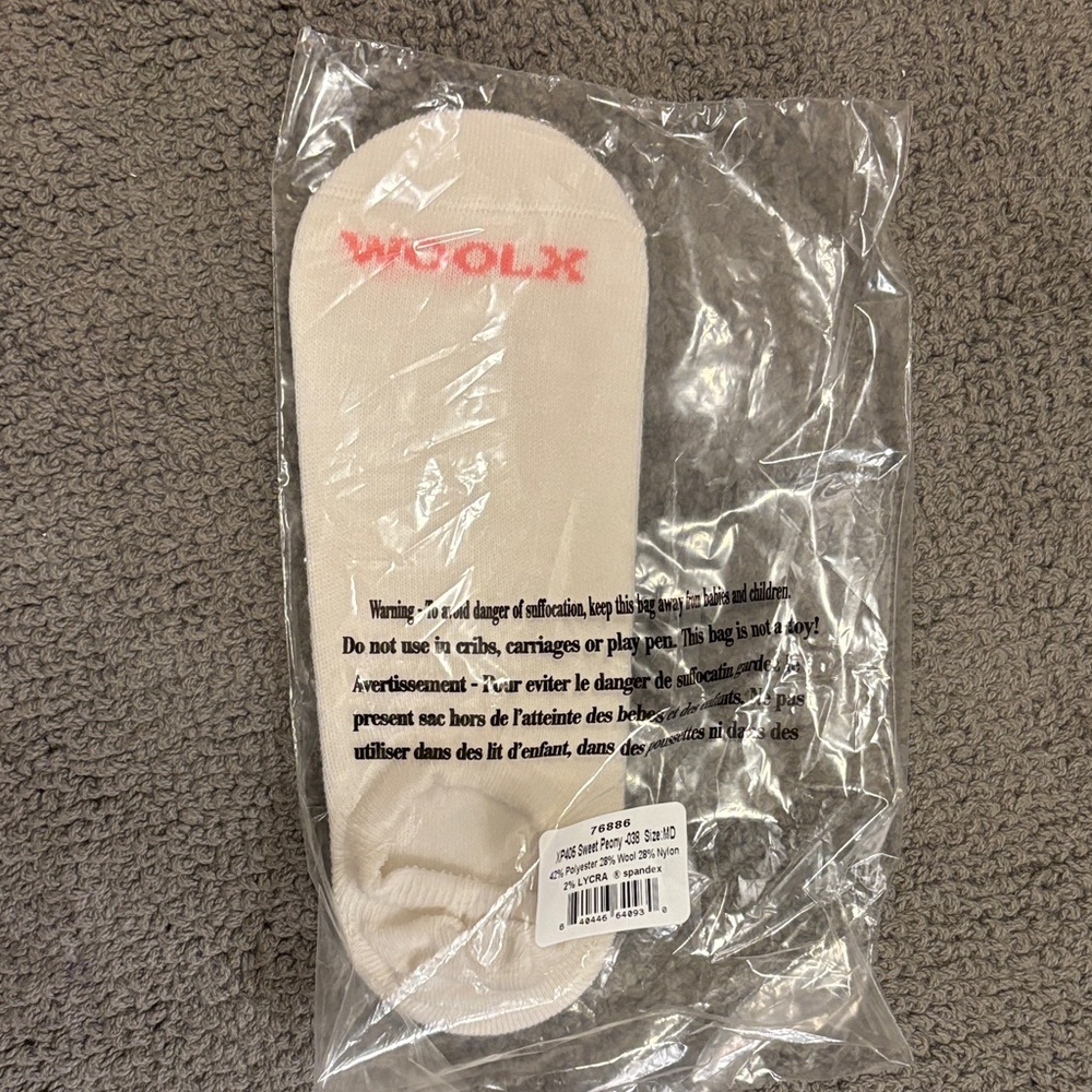 Woolx Daisy Ped Socks